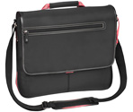Targus 15 inch / 38.1cm Prism Ladies Messenger (Black & Pink)